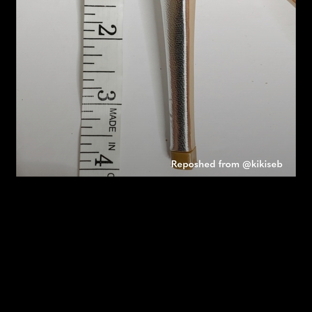 Striking Silver Faylinn Heels By Steve Madden, Fe… - image 4